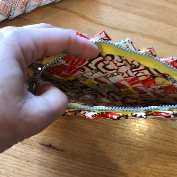 NWOT Homemade in England Unique Wrapper Clutch Environmently Friendly Purse Bags - Picture 7 of 8